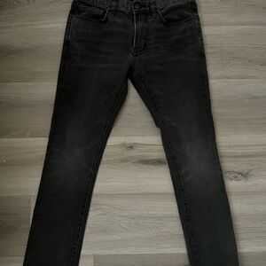 John Varvatos Charcoal Skinny Jeans